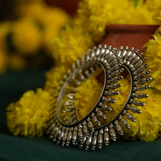Maharani Kada | German Silver Bangles