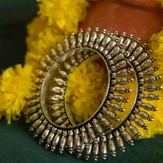 Maharani Kada | German Silver Bangles