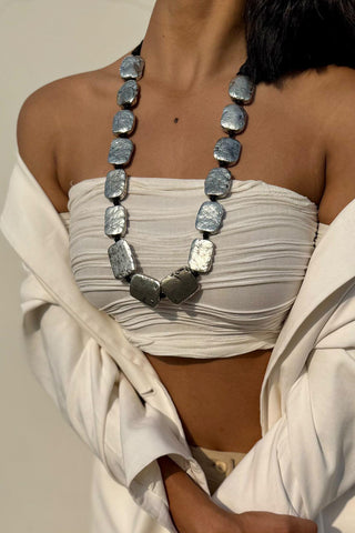 Artemis Brick Necklace | DEVI Dokra Jewellery by JanpathOnline