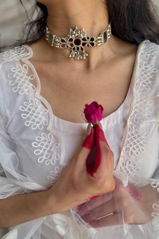 The Sheeesh Mahal Choker | The Chandni Collection