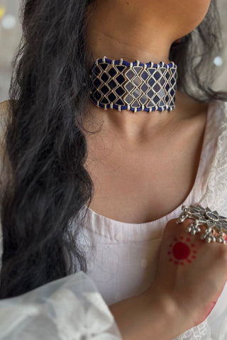 The Sitaara Haar Choker with Angoothi | The Chandni Collection