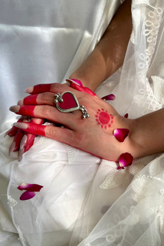 Dil-e-Sheesh Ring | The Chandni Collection