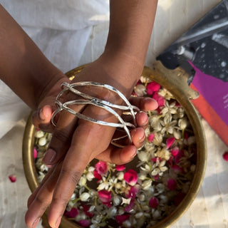 Anima Silver Wrist Cuff | Chandi Ki Baarish 2024