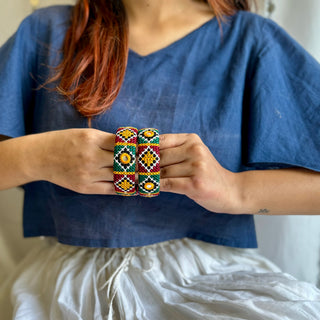 Laalima Kutchi Kada Pair