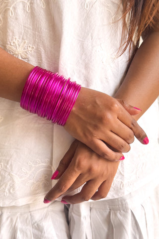 Rani Nazakat Bangles (Set of 24) | Kanchan November'24