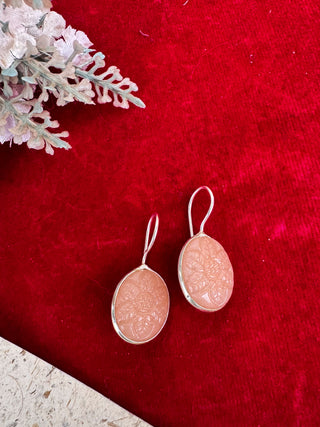 Chhavi | Mini Oxidised Stone Work Earrings