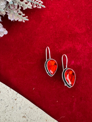 Boond | Stone Work Drop Earrings
