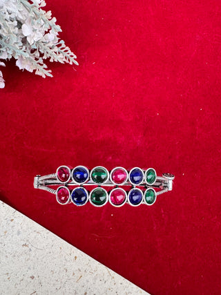 Stone Work Adjustable Bangle