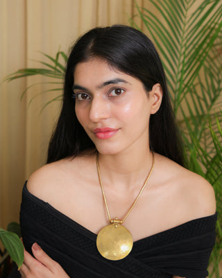The Demeter Short Necklace | Devi Dokra Jewellery by JanpathOnline