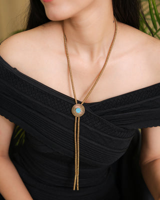 The Tie Necklace | Devi Dokra Jewellery by JanpathOnline