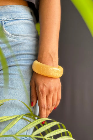 Inayat | Vintage Wooden Handpainted Bangle