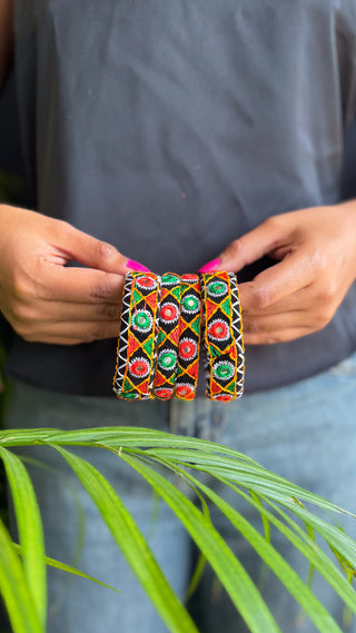 The Kutchi Bangle Stack of 4