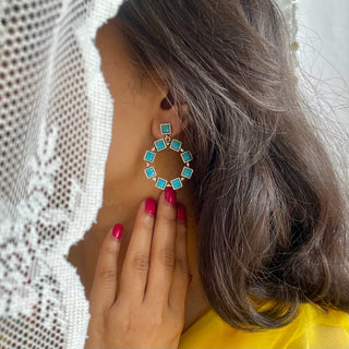 Timtim Stonework Earrings | Shringaar July'24