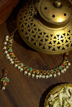 Load image into Gallery viewer, Bhanupriya Multi Color Stone Necklace
