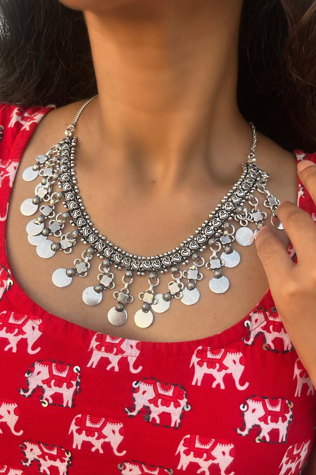 Chanchal Metallic Necklace