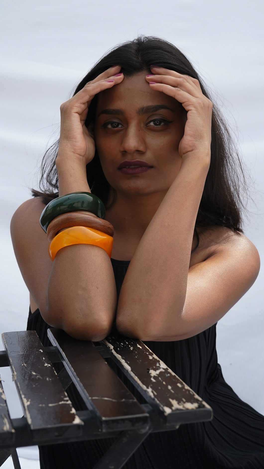 Kavya | Oxidised Gulaab Earrings | Budhbazaar