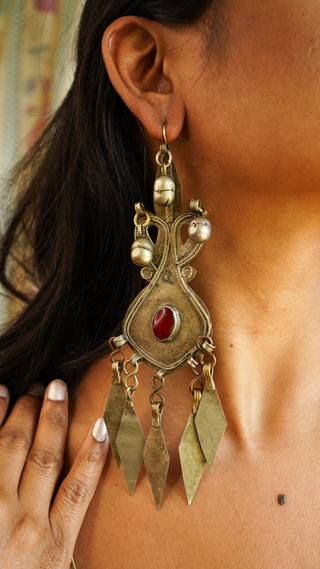 Chandrika Afghani Earrings | Firdaus Afghan Jewellery
