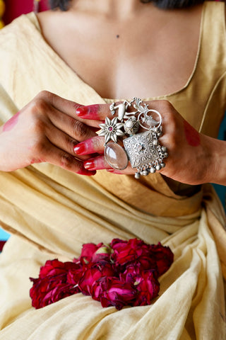 Paromita - The Statement One of a Kind Ring | Mukhtalif Feb '25