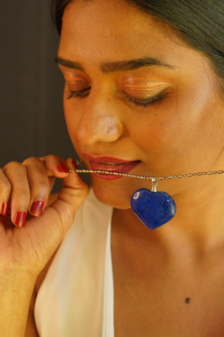 Dil Samandar Necklace | The Lapis Pendant