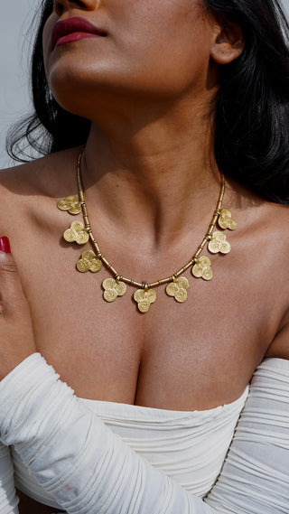 The Hebe Necklace | Devi Dokra Jewellery by JanpathOnline