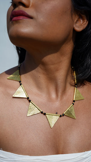 Ino Necklace | DEVI Dokra Jewellery by JanpathOnline Jan'25