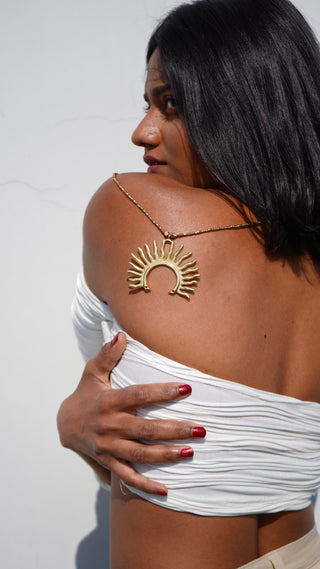 The Theia Necklace | Devi Dokra Jewellery by JanpathOnline