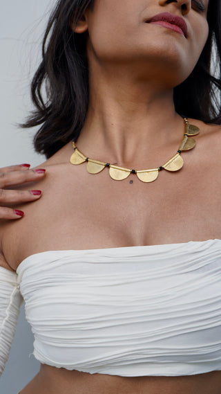 Cybele Necklace | Devi Dokra Jewellery by JanpathOnline