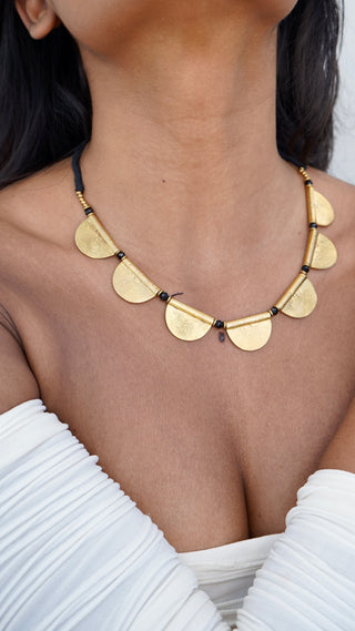 Cybele Necklace | Devi Dokra Jewellery by JanpathOnline