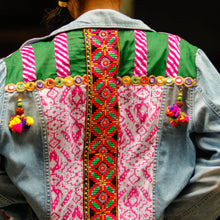 Load image into Gallery viewer, Maya Nagari | Hasrat Gully | Denim  Customised Patchwork Jackets
