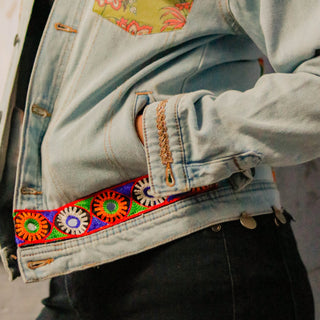 Nahavali | Hasrat Gully | Denim  Customised Patchwork Jackets