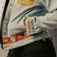 Load image into Gallery viewer, Nahavali | Hasrat Gully | Denim  Customised Patchwork Jackets
