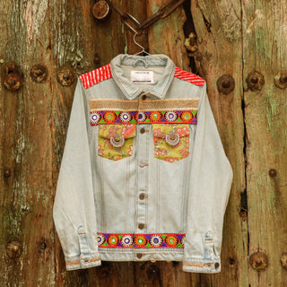 Nahavali | Hasrat Gully | Denim  Customised Patchwork Jackets