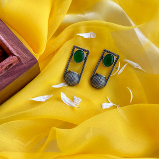 Rangeele Matkon Wale Stonework Earrings | Shringaar July'24