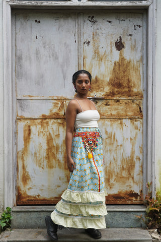 Kutchi Ki Morni Skirt | Durga Pujo & Navratri Special Hasrat Gully Drop