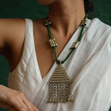 Load image into Gallery viewer, Jamila Green Long Necklace | The Lambani Edit 2024
