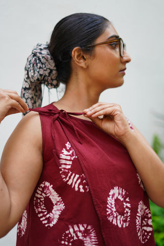 The Red Tie Dye Top | Durga Pujo & Navratri Special Hasrat Gully Drop