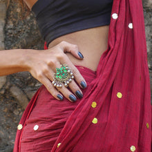 Load image into Gallery viewer, Gulnar Statement Afghan Ring
