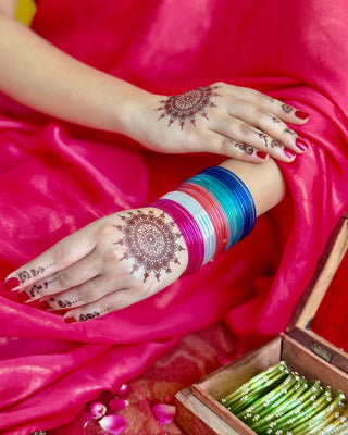 Panchmita Nazakat Bangles (Set of 20) | Kanchan November'24