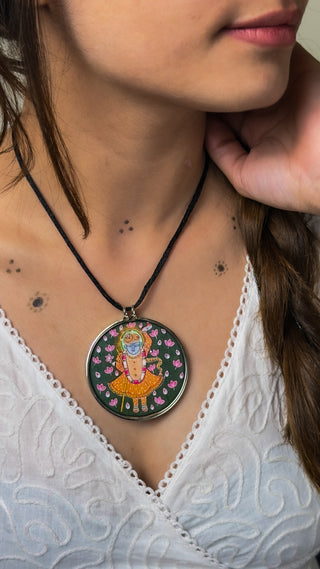 Nathdwara Shrinathji Pichwai Pendant | Tasveeron Wale Haar