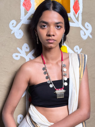 Amba Lambani Necklace | Traditional Coin & Metal Work Tribal Necklace