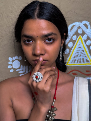 Kavya Angoothi - Traditional Lambani Vinte Ring