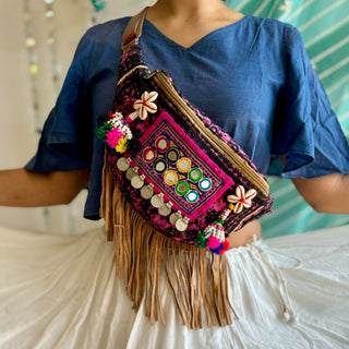 Devika | Statement Fanny Pack | Kutchi Bag Drop October'24