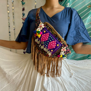 Yamini | Statement Fanny Pack | Kutchi Bag Drop October'24