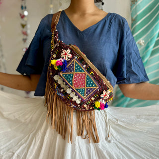 Dhwani | Statement Fanny Pack | Kutchi Bag Drop October'24