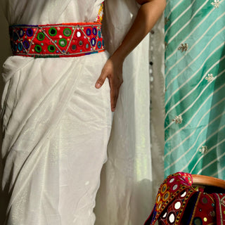 Geeta Kutchi Mirrowork Belt | The Kutchi Drop October'24