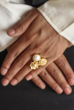 Load image into Gallery viewer, A Ring of Flowers &amp; Pearls
