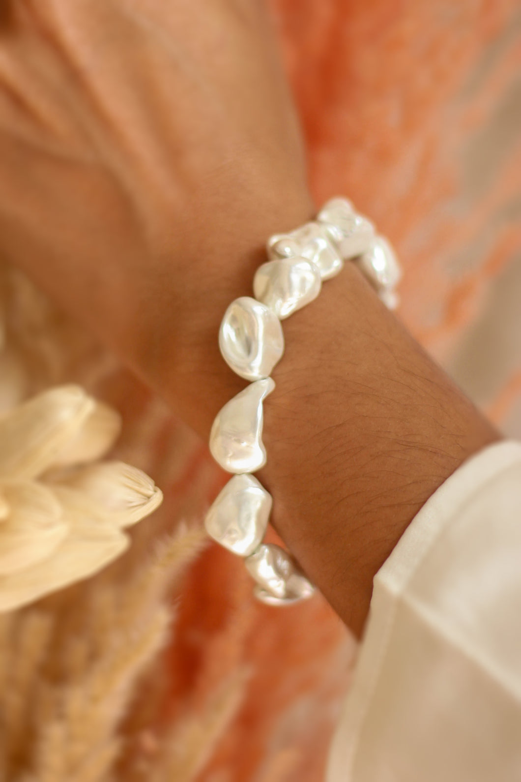 The Baroque Pearl Bracelet