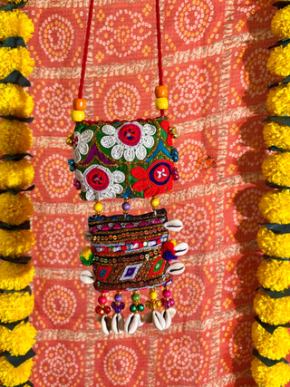 Priyamvada | Tedhe Medhe | JanpathOnline Patchwork Necklace