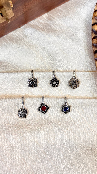 Indra Nose Clip Combo | Silver Lookalike Nose Clips Made in Jaipur