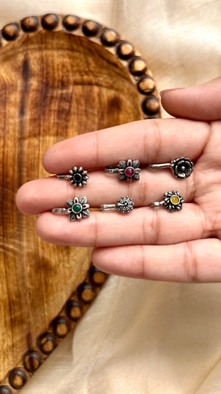 Maria Nose Clip Combo | Silver Lookalike Nose Clips Made in Jaipur